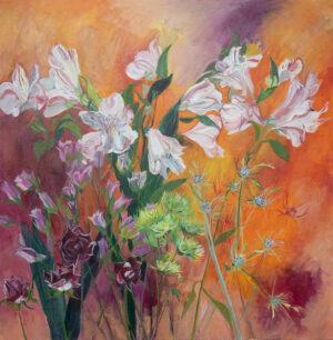 Flowers in a Rainbow