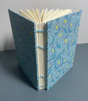 coptic stitch book with Japanese paper