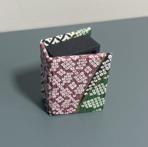 tiny box with book mulit-color