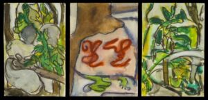 Temple#5, Xiamen, Fujian, China - a tryptych