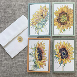2026 Sunflower Cards - framed design