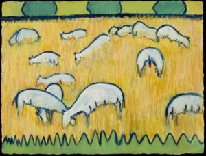 Sheep, Crowhurst, Surrey, England #8