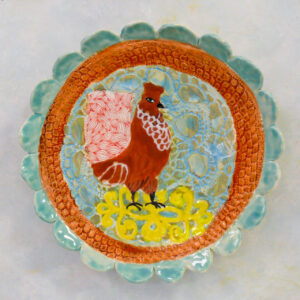 Red Rooster Platter