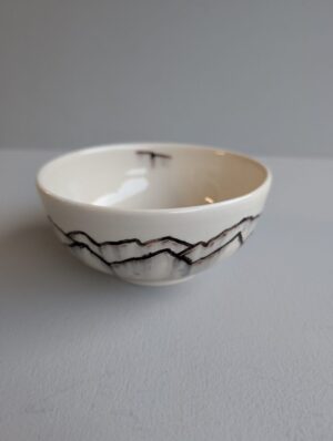Mountain cereal bowl