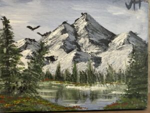 “Snowy Mountains #2”