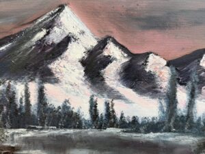 “Snowy Mountains #1