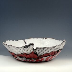 Large Bowl with red numbers
