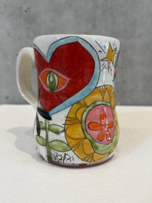 Meadow Dream Mug Hearts & Flowers