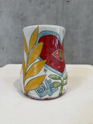 Meadow Dream Cup Hearts/Yellow Vine