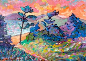 Crescendo on the Coast of Oregon - 5x7" Print